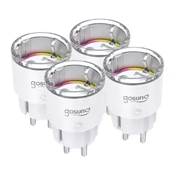 Gosund EP2-Z 10A älypistorasia – 4 kpl:n pakkaus ZigBee-ohjaukseen