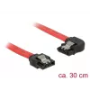 SATA-kaapeli DeLOCK 83963 0,3 m SATA 7-pin musta punainen