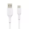 USB-kaapeli Belkin CAB001BT3MWH 3 m USB-A USB-C valkoinen