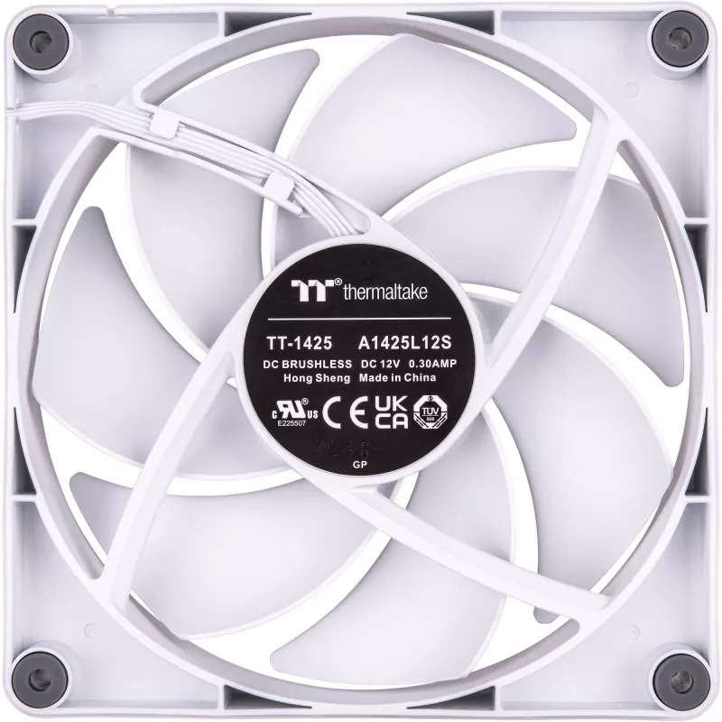 Thermaltake CT120 120 mm kotelotuuletin valkoinen 2 kpl:n pakkaus