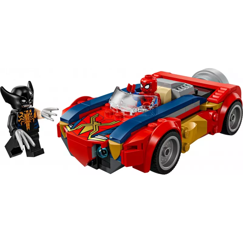 LEGO MARVEL 76336 Spider-Man-auto vs. Venomized Wolverine