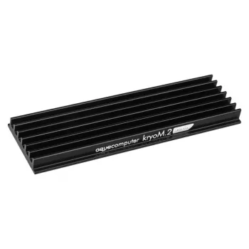 Jäähdytyssiili Aqua-Computer kryoM.2 — alumiini/ruostumaton teräs, 70×24×9 mm