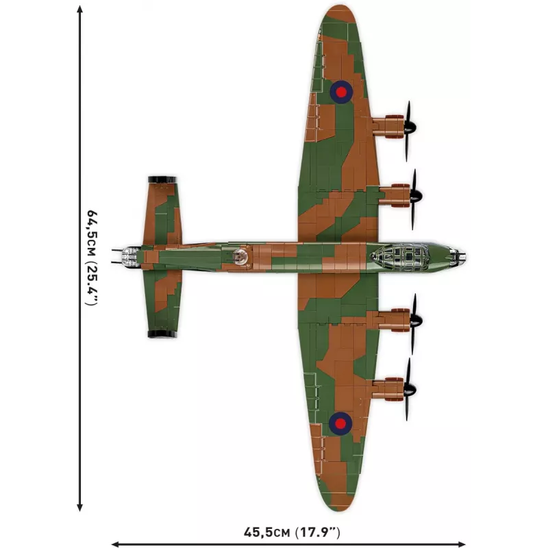 Blocks Avro Lancaster B.III 1595 rakennuspalikkaa