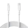 CB-SCL2 valkoinen silikonikaapeli Lightning-USB-C USB Power Delivery USB-PD