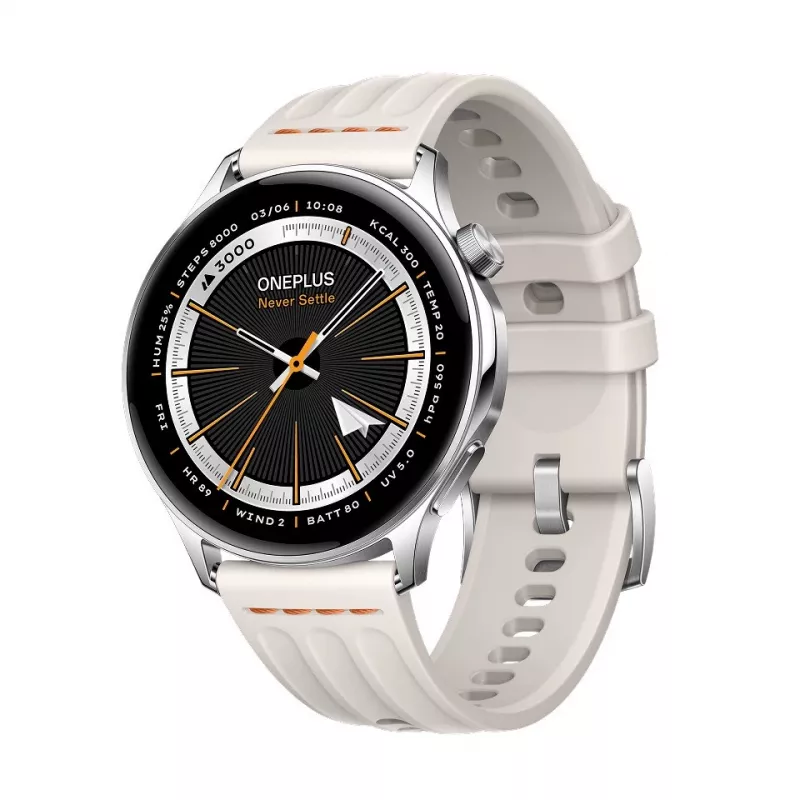 OnePlus Watch Lite – älykello, hopea
