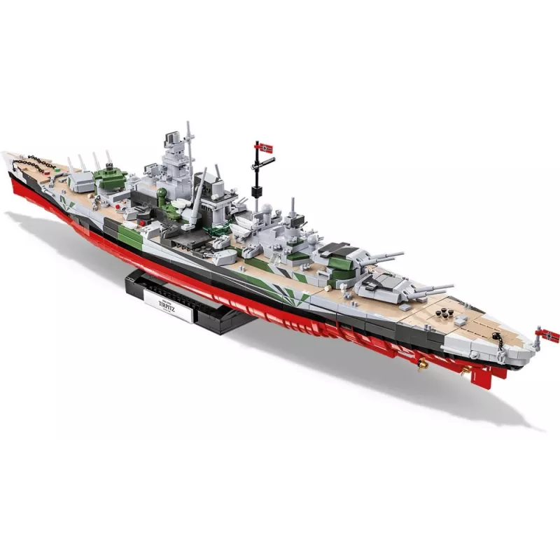 COBI 4839 Historical Collection taistelulaiva Tirpitz rakennuspalikkasarja, 2810 osaa, 1:300