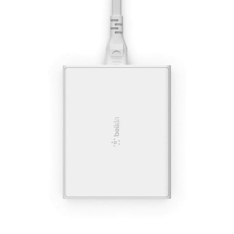 Sisälaturi Belkin WCH010VFWH 2 m kaapeli 2 USB Type-C -liitäntää valkoinen