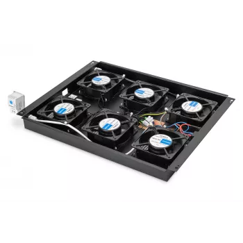 Digitus DN-19 FAN-6-SRV-B tuote musta