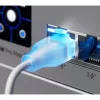 Ubiquiti UACC-Cable-Patch-EL-0.15M-W verkkokaapeli läpikuultava, valkoinen Cat6