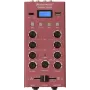 Minimikseri Omnitronic GNOME-202P, kompakti 2-kanavainen mikseri 3-kaistaisella EQ:lla
