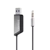 Savio TR-16 lähetin AUX-adapteri handsfree-toiminnolla, Bluetooth 5.3, Google Assistant/Siri