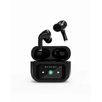 Kuulokkeet BLUETOOTH/TWS-LCD-ANC-01-BK Gembird