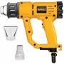 DeWalt D26411 kuumailmapuhallin — 1800 W, pistoolikahva, max. 600 °C, 450 l/min ilmavirta, keltainen