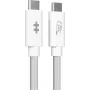 USB-C-kaapeli HYPER HyperDrive Next USB4 Gen 3x2 1,2 m valkoinen