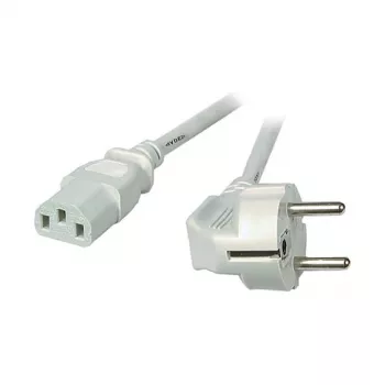EFB-Elektronik virtajohto suojakosketinpistoke 90° - C13 180°, harmaa, 3,0 m, 3 x 1,00 mm² valmistaja: EFB Elektronik (EK501.3V2)