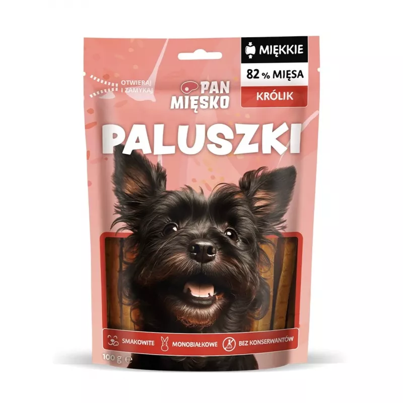 Koiran herkku Pan Mięsko Rabbit Sticks 100 g