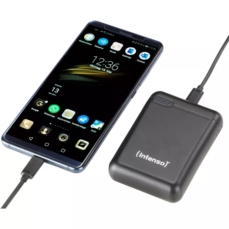 Intenso XS10000 litiumpolymeeri (LiPo) 10000 mAh musta
