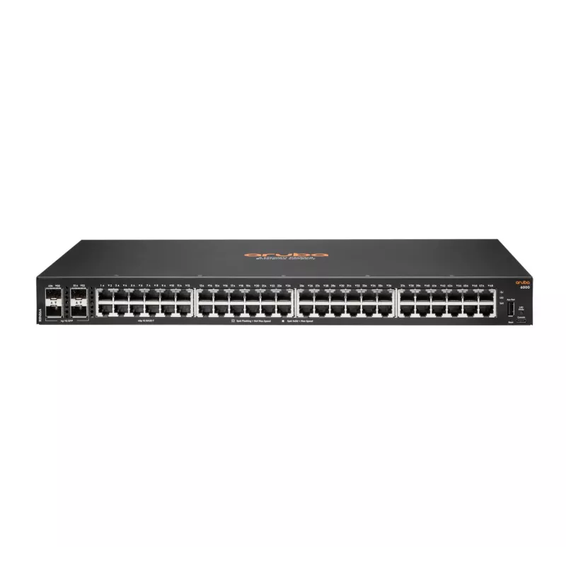 HPE Aruba Networking CX6000 52-porttinen kytkin (R8N86A) [48x Gigabit LAN, 4x SFP]