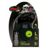 Flexi Black Design L 5 m koiranhihna rullamekanismilla