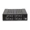HDD-kehikko DeLOCK 47072 telakointiin yhteensopiva metalli 100 mm leveys