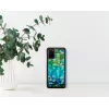 iKins puhelinkotelo Samsung Galaxy S20+:lle — musta vesililjamuotoilu
