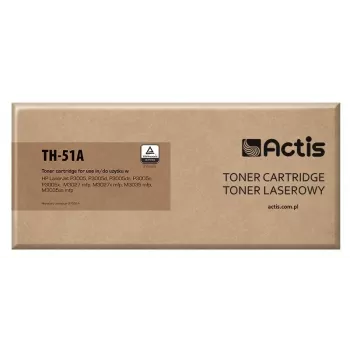 Actis TH-51A värikasetti (vastaava kuin HP 51A Q7551A; standardi; 6 500 sivua; musta)