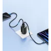 Laturi usams CC229 30W GaN USB-C ja USB LED kompakti matkalaturi