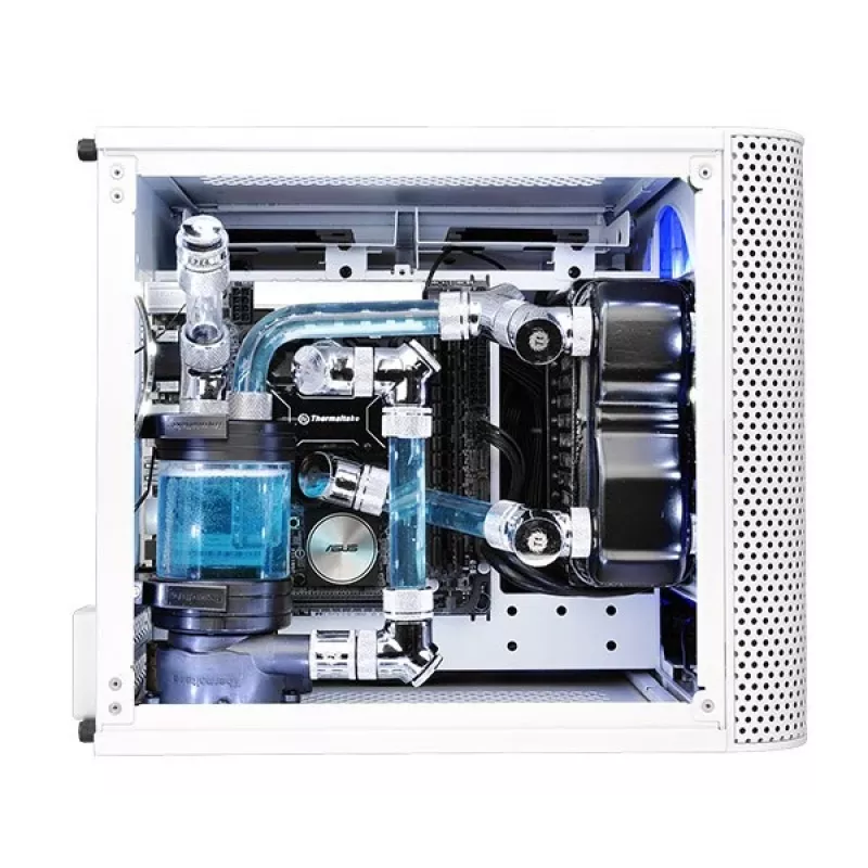Thermaltake Core V1 Snow Edition -kuutio valkoinen