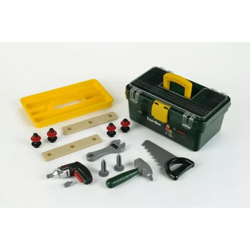 Klein Toys työkalulaatikko Bosch ruuvinvääntimellä Ixolino (8305)