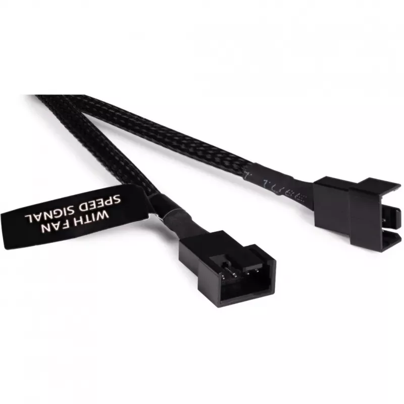 Kaapelin jatko Alphacool 18673 muovi musta 150 mm