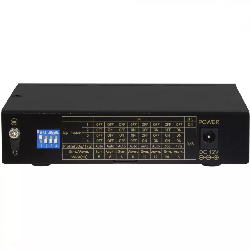 Modeemi ALLNET ALL-MC116VDSL2 160 Mbit/s 2x RJ45 SFP musta