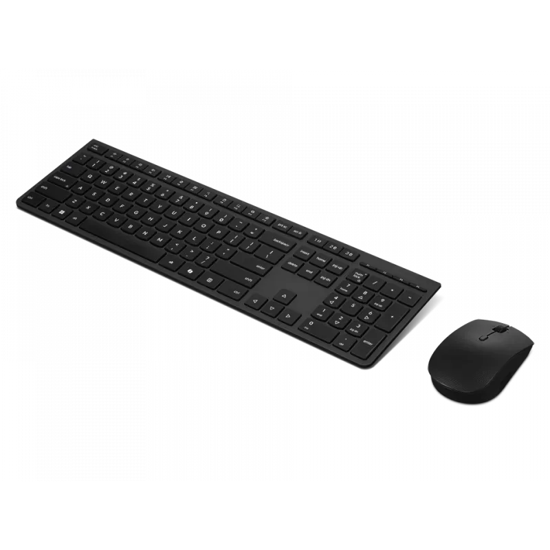Langaton ladattava näppäimistö-hiiri-sarja Lenovo 4X31R64356 Bluetooth harmaa