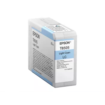 Epson yksittäispakkaus vaaleansyaani T850500, vaaleansyaani, pigmenttimuste, 80 ml, 1 kpl
