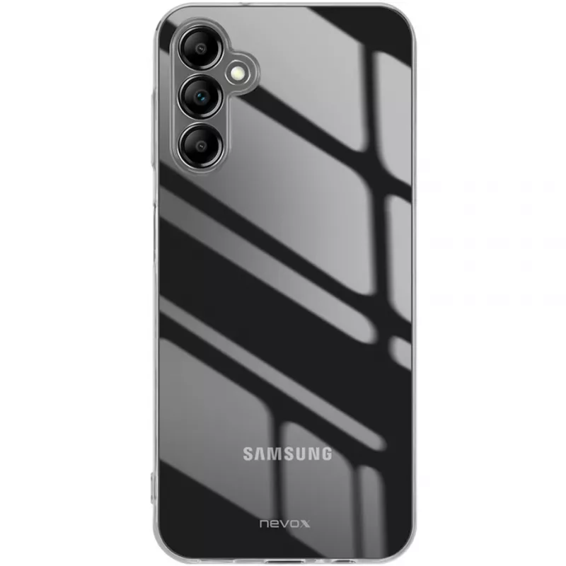 Nevox StyleShell Flex suojakuori Samsung Galaxy A15 5G / A15 4G -puhelimille, TPU, läpinäkyvä