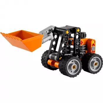 LEGO Technic -rakennussarja pienkuormaaja 30710 liikkuvin varsin ja teloin