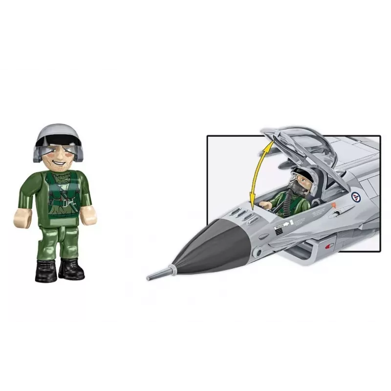 Cobi rakennussarja F-16AM Fighting Falcon, 495 osaa, pienoismalli mittakaavassa