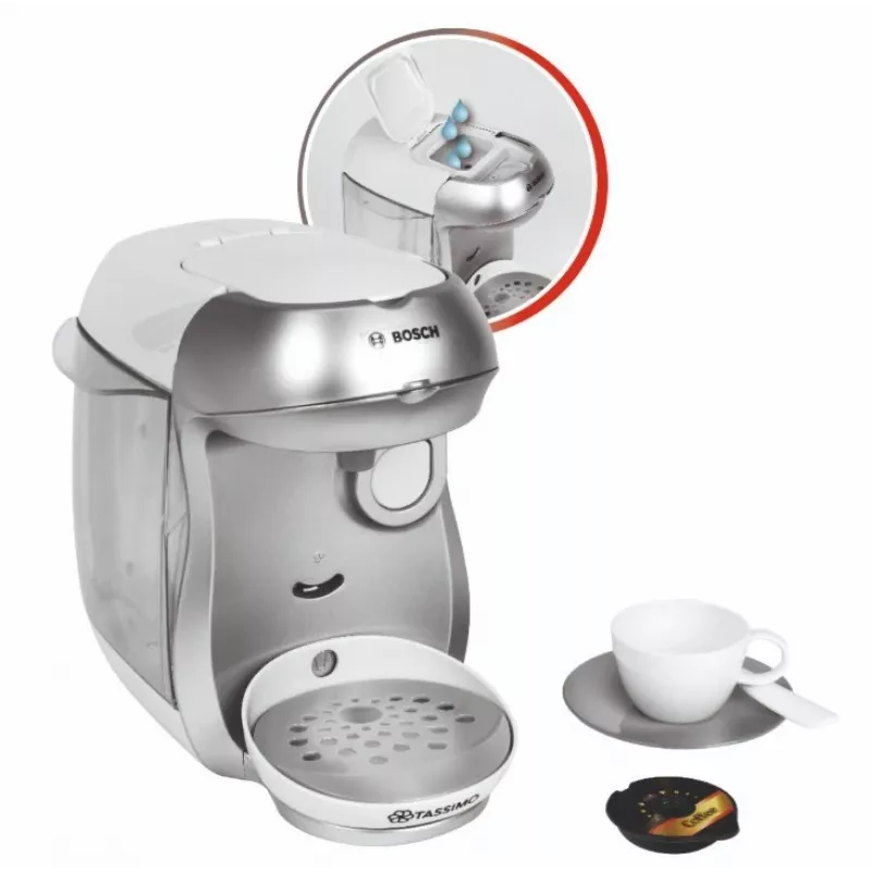 Kahvinkeitin KLEIN Bosch Tassimo 9231 – lelukahvinkeitin, hopea, lasten roolileikki