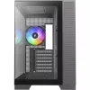 Silentware View A-RGB musta PC-kotelo VIEWmusta — Mid Tower -kotelo A-RGB-valaistuksella
