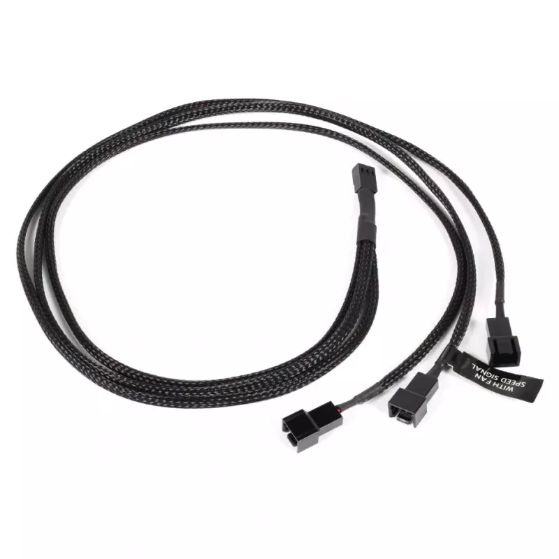 Alphacool Y-jakaja 3-pin - 3x - 60 cm - 0,6 m (18692)