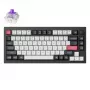 Mekaaninen näppäimistö Keychron Q1 HE RGB Hot-Swappable langaton Carbon musta