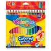 Colorino Kids kolmikulmaiset värikynät 24 väriä (teroitin mukana)