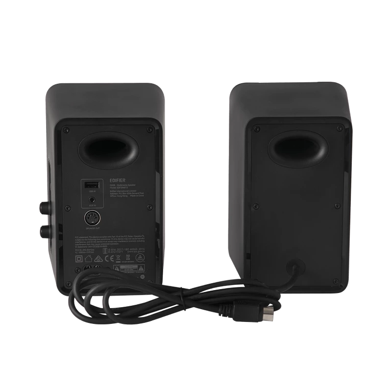 Edifier QR30 pöytäkaiuttimet musta Bluetooth RGB retail - kaiuttimet (QR30-BK)