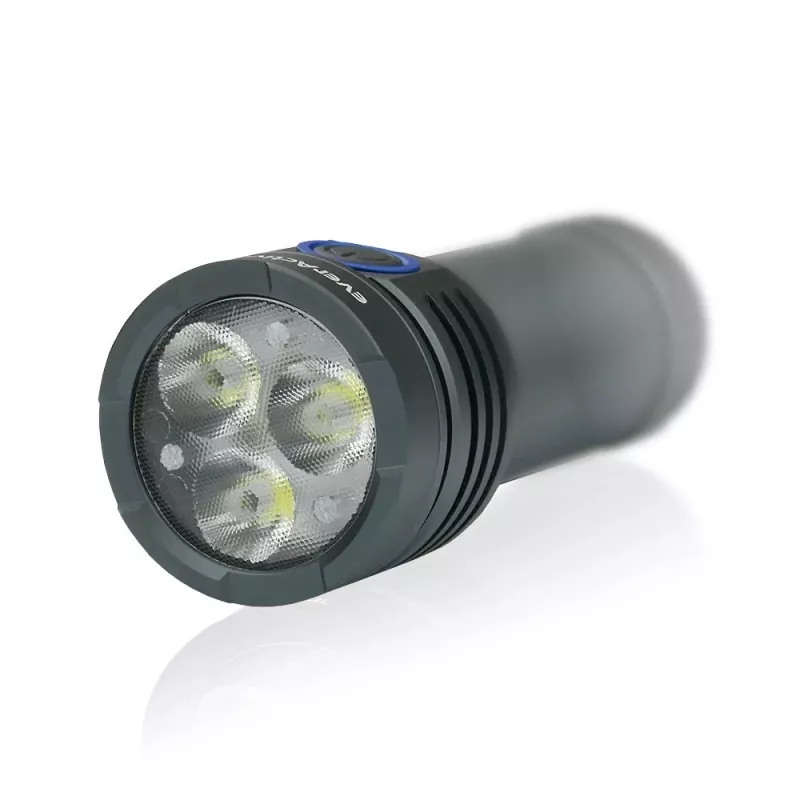LED-taskulamppu everActive LUMINATO R FL-3300R – 3300 lumenia, ladattava