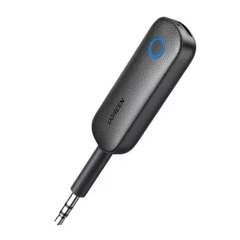 Bluetooth-vastaanotin/lähetin UGREEN CM403 – 3,5 mm liitäntä, Bluetooth 5.0, 145 mAh akku, musta