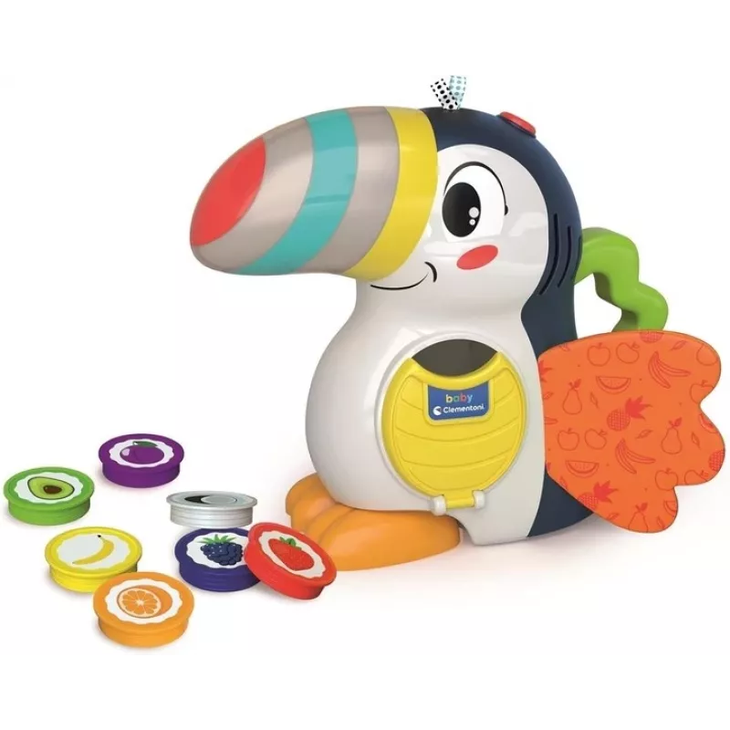 Clementoni Adrian tukaani - hedelmät ja värit