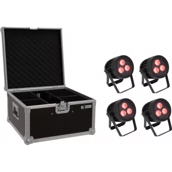 LED-PAR-valonheitin-sarja EUROLITE 20000845 — 4×9W, IP-luokitus