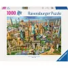 Palapeli Maailman maamerkit (1000 palaa)