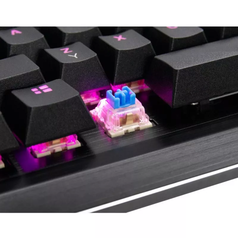Inter-Tech NK-2000ME näppäimistö USB QWERTZ musta (88884100)