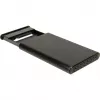 Inter-Tech 88884122 kiintolevykotelo musta 2.5 inch