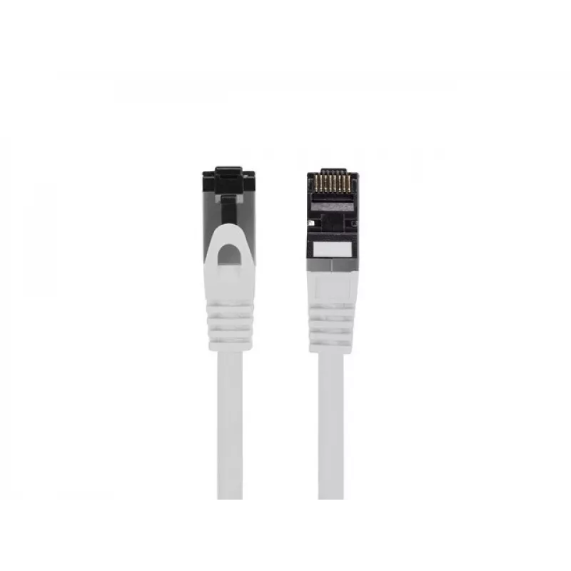 Verkkokaapeli LANBERG Cat8 S/FTP (S-STP) RJ-45–RJ-45 harmaa 0,5 m